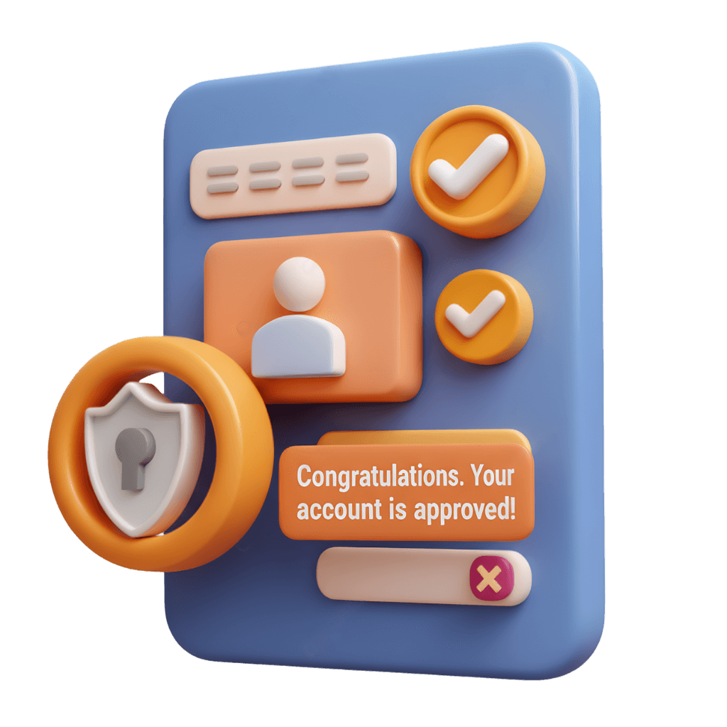 step-2-account-approved